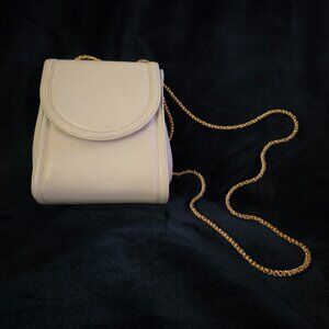 Frenchy of California Cream Color Cross-Body Purse/Clutch